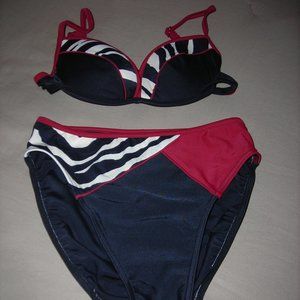 2 piece Bikini "Body I.D." w/cover up